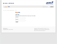 Tablet Screenshot of my.nayak.aero